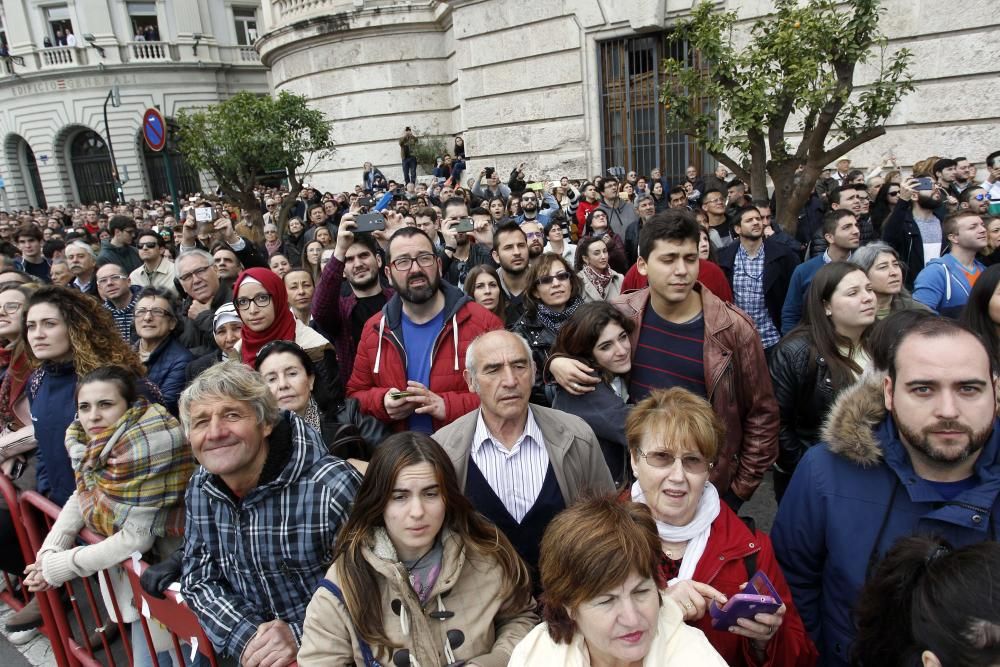 Búscate en la mascletà del 28 de febrero