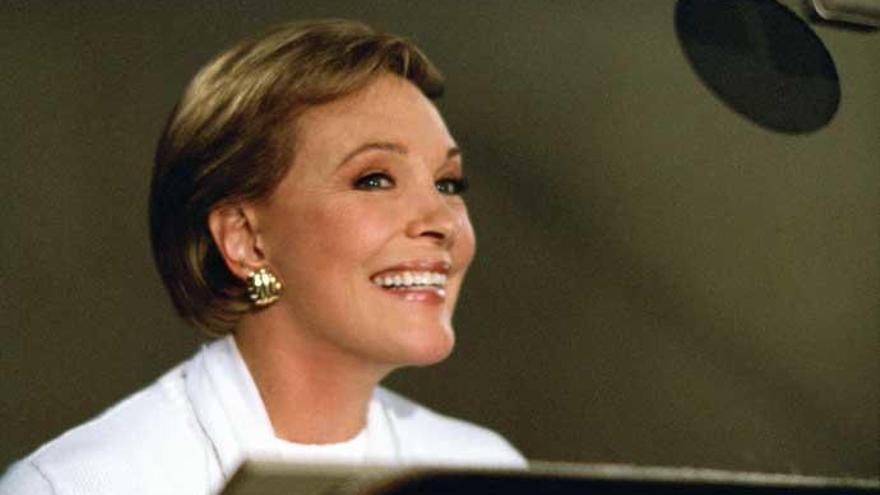 La actriz británica Julie Andrews