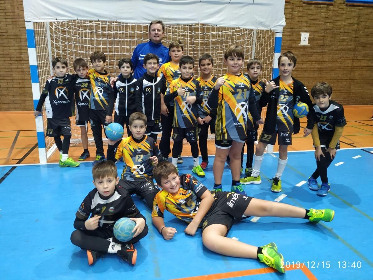 Los campeones del balonmano base