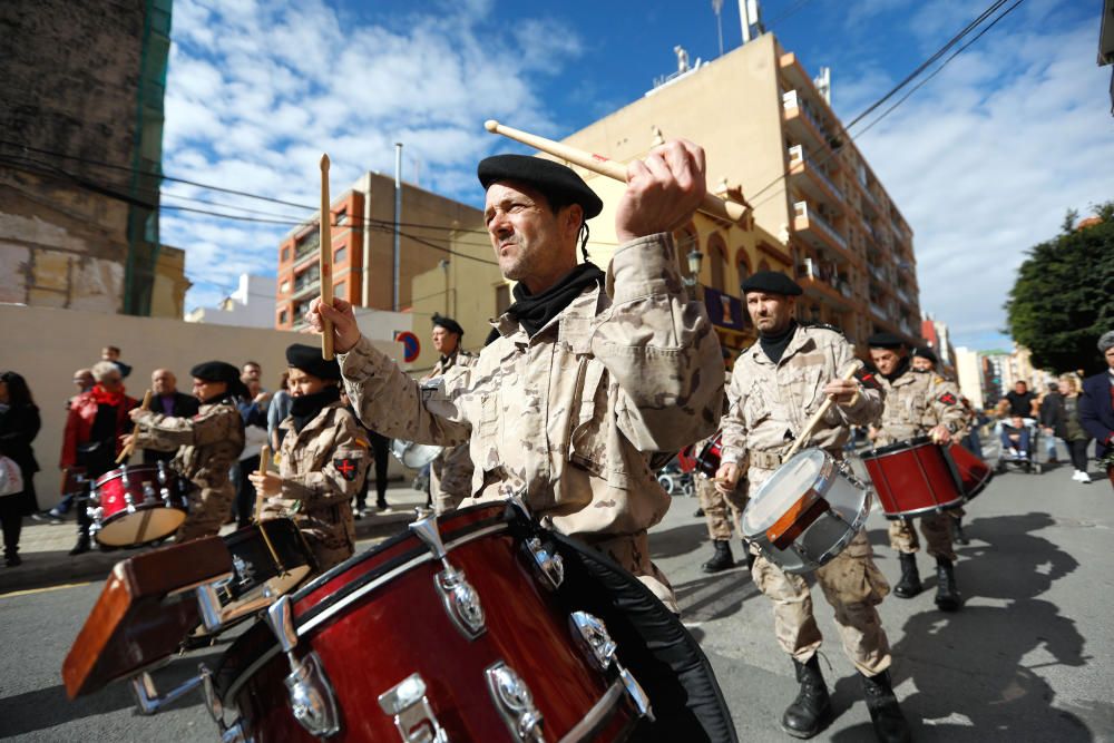 Procesión de las Palmas en la parroquia de Ntra. Sra. de los Ángeles