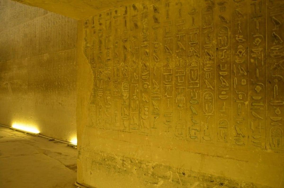 Interior de la Pirámide Zoser