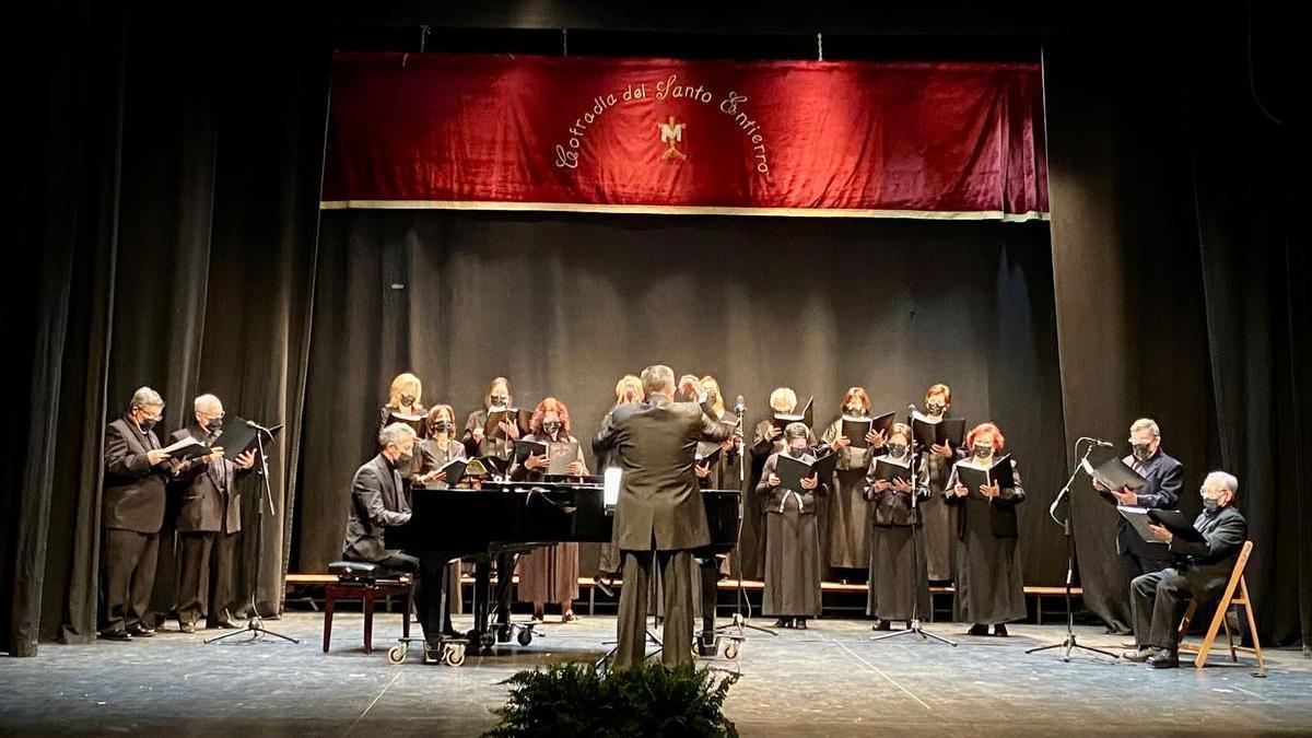 El concierto de música sacra celebrado este domingo.