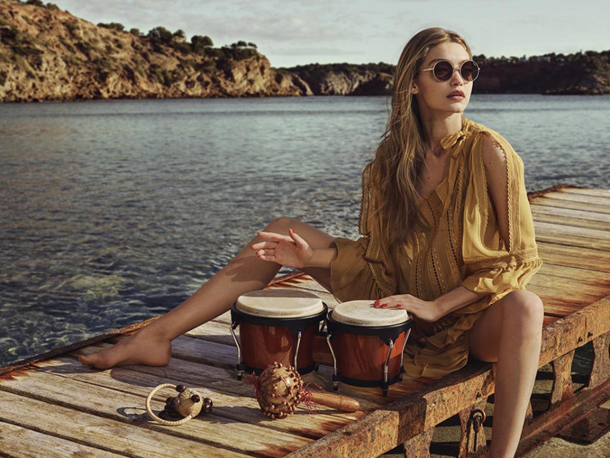 La mirada ibicenca de Gigi Hadid