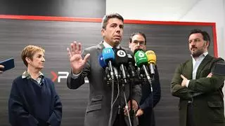 Mazón responde al presidente de la CHJ: “Es triste que después de tres meses lo único que haga es lavarse las manos”