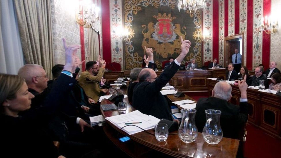 Imagen general del pleno de Alicante, en una sesión pasada.