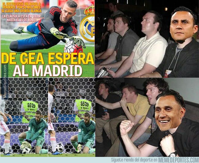 Los memes de la cantada de De Gea