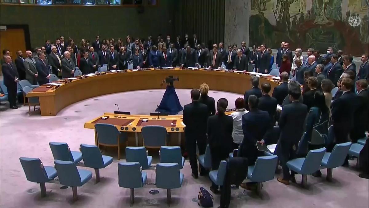 Tensa i estèril reunió al Consell de Seguretat de l’ONU en l’aniversari de la guerra d’Ucraïna