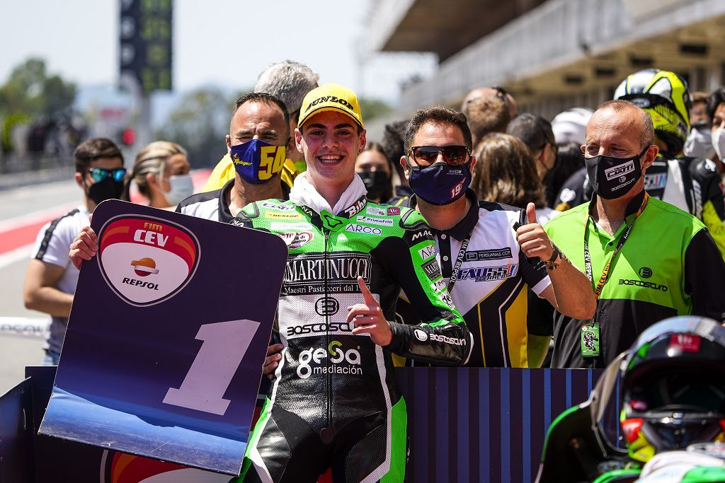 Fermin Aldeguer logra un doblete en Montmelo. Fotos Jesus Robledo Blanco