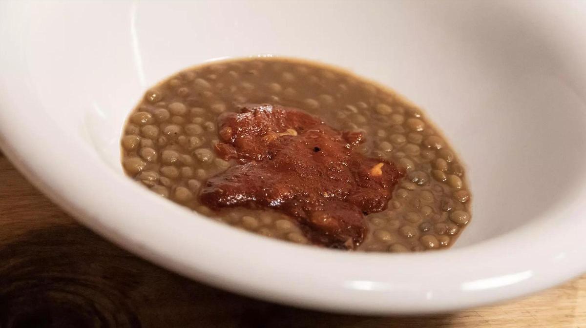 Las lentejas de El Pedrusco de Aldealcorvo.