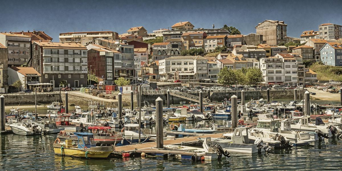 Puerto Pesquero, Fisterra, Costa da Morte, La Coruña, Galicia, España