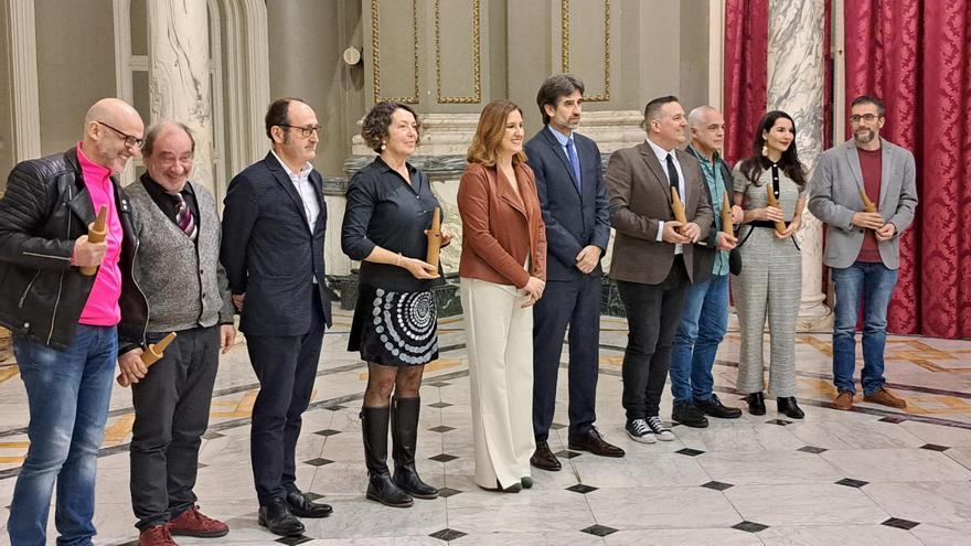 Carmen Ródenas recibe el premio Ciutat de València