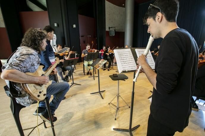 16.04.19. Las Palmas de Gran Canaria. Ensayo del espectáculo Bach Rock, con Iñaki Antón. Auditorio Alfredo Kraus . Foto Quique Curbelo  | 16/04/2019 | Fotógrafo: Quique Curbelo