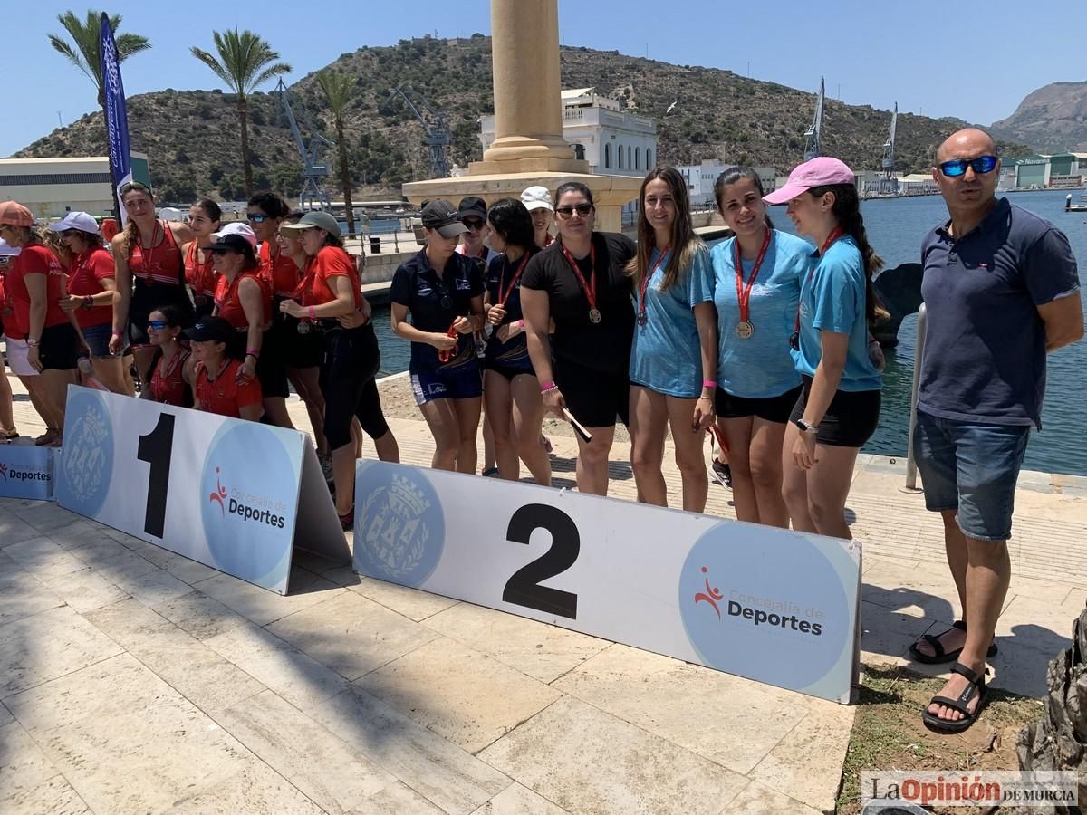 Las mejores imágenes de la IV Regata de la Liga de Barco Dragón