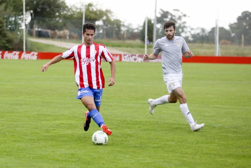 Partido de Copa Federación entre Sporting B y Oviedo B