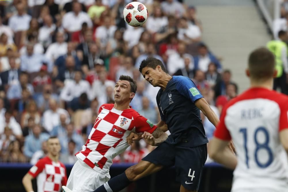 La final del Mundial entre Francia y Croacia