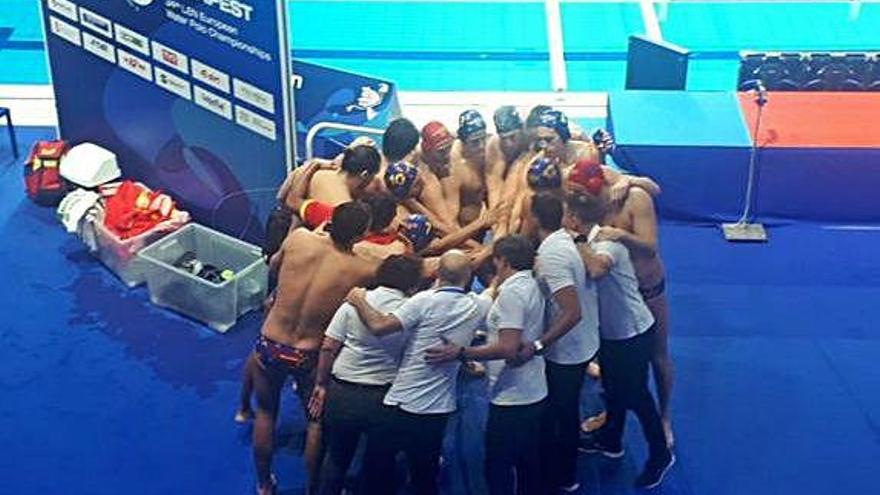 Espanya de waterpolo cau als penals davant Hongria