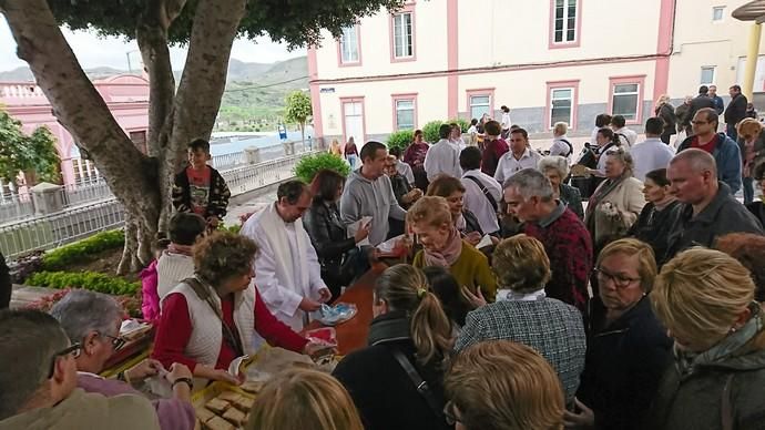 Actos religiosos en Tamaraceite y bendición de animales