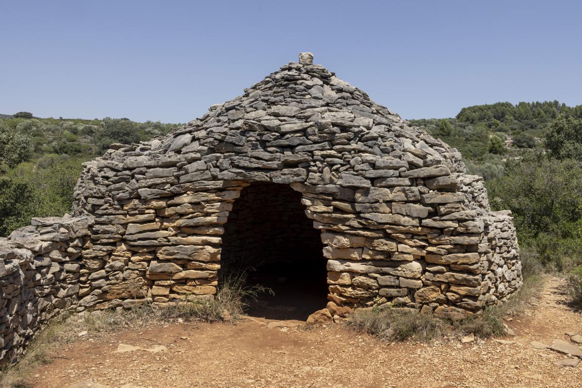 Barraca. Arquitectura de piedra seca.