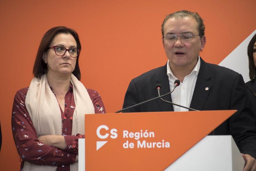 La jornada del 10-N, en la sede de Ciudadanos en Murcia