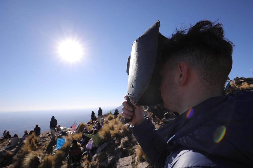 Eclipse solar total visible en Sudamérica