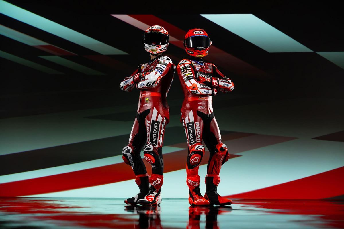 Así es la nueva Ducati Desmosedici GP26 de Marc Márquez y y Pecco Bagnaia