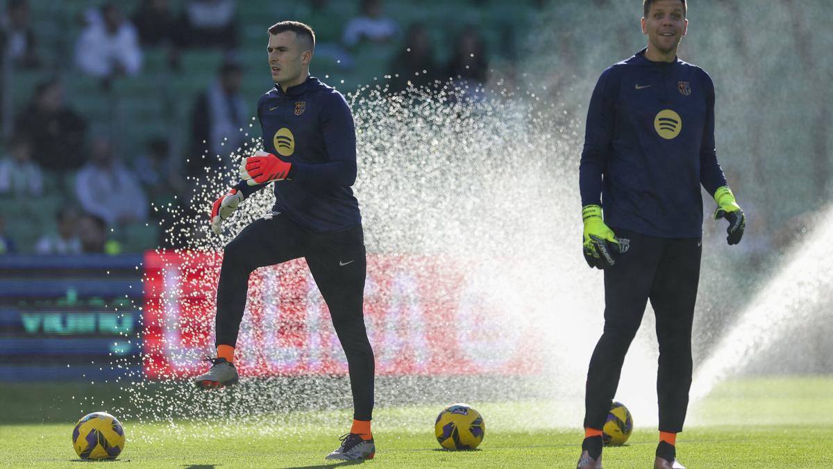 Las paradas de Iñaki Peña ante el Manchester City