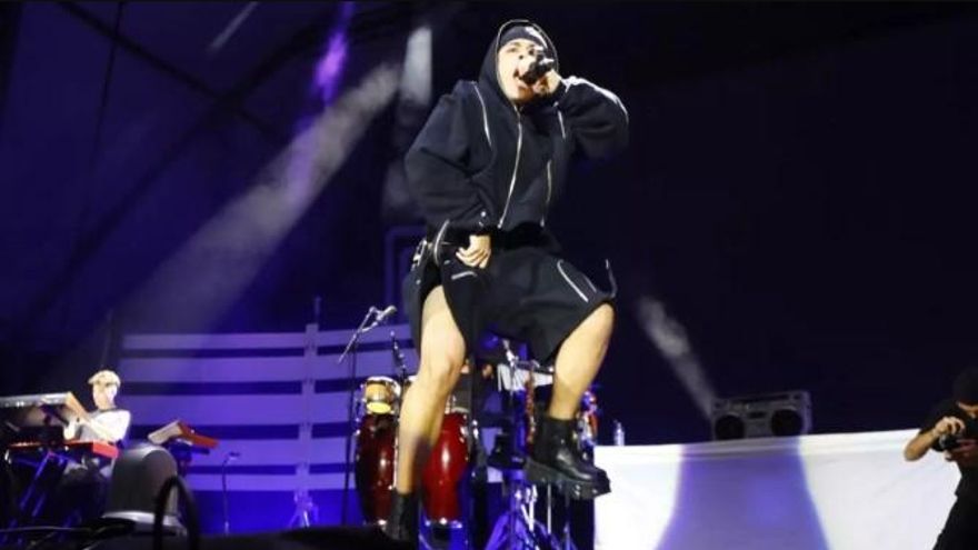 Trueno en su concierto del Vive Latino el año pasado