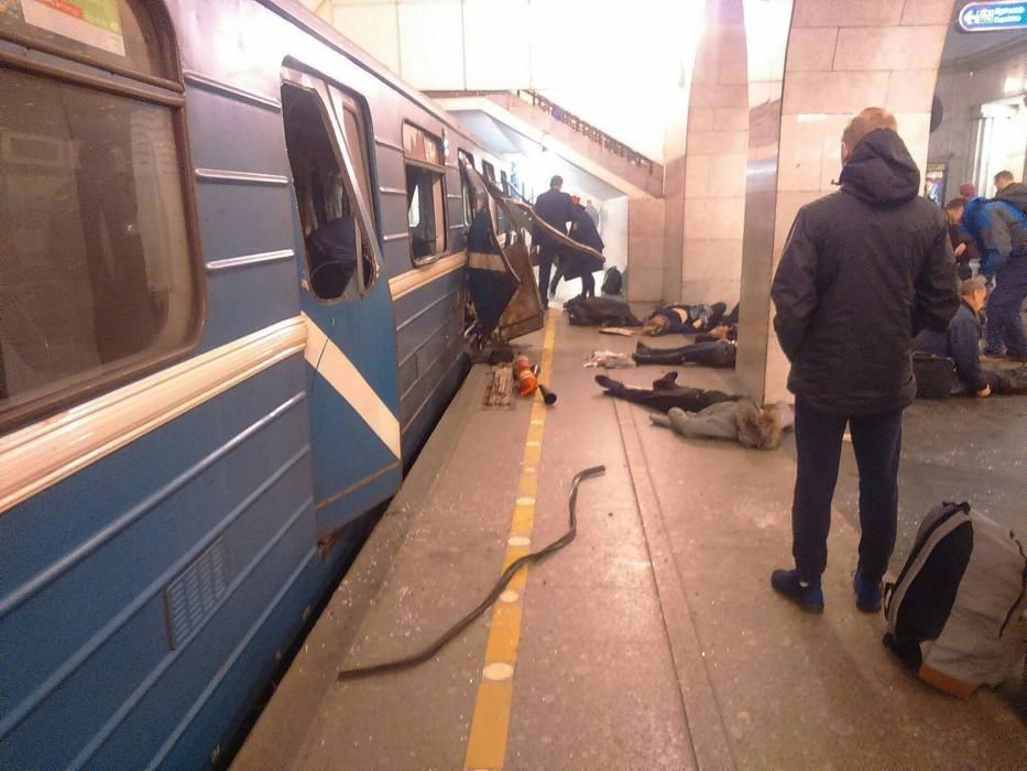 Atentado en el metro de San Petersburgo