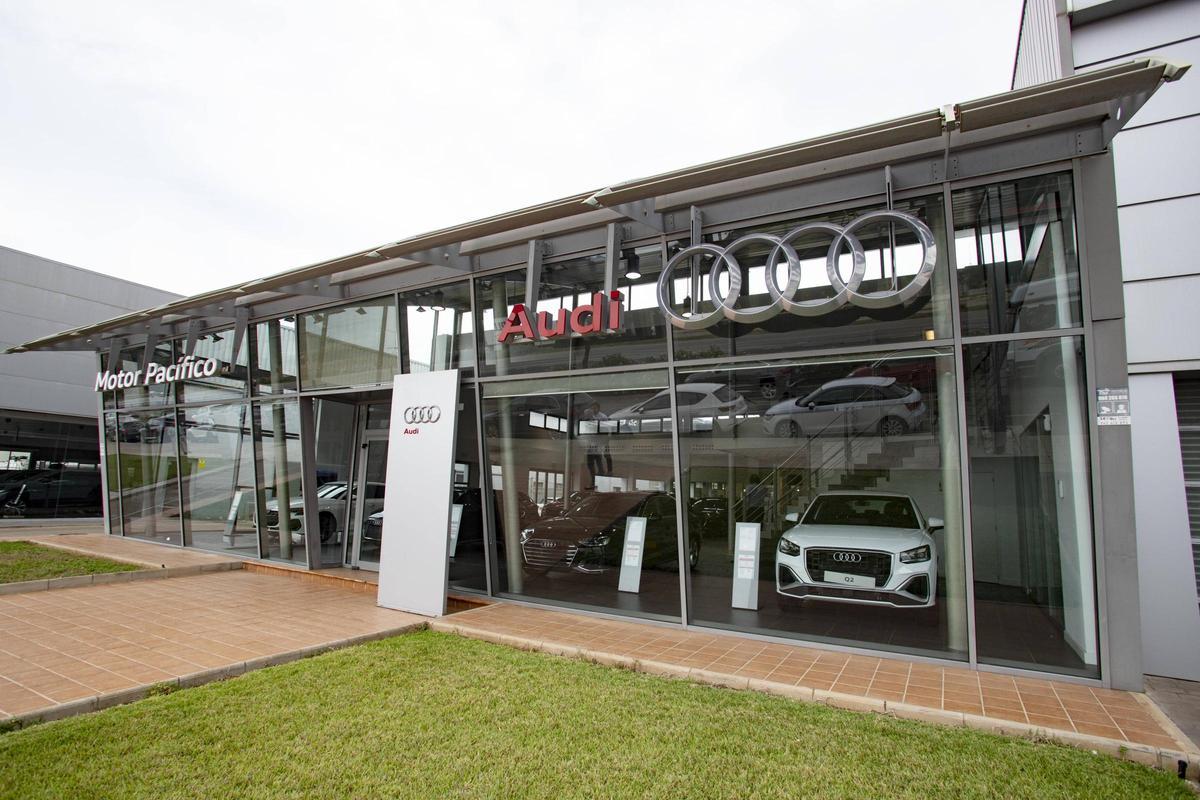 Instalaciones de Audi Motor Pacífico en Gandia.