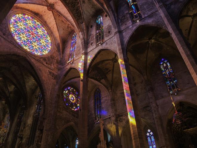 Ruta del Vidrio catedral Palma de Mallorca