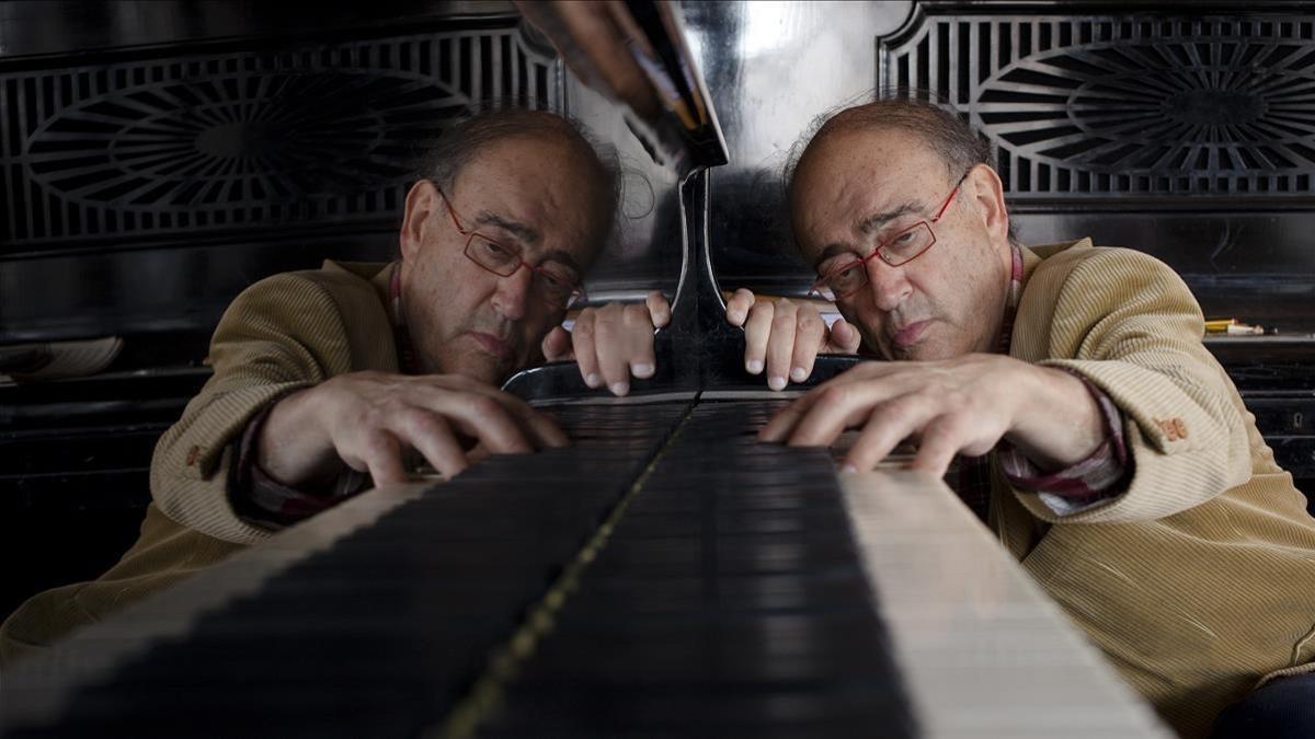 Imagen de archivo de Carles Santos, el pianista y compositor más ilustre de Vinaròs.