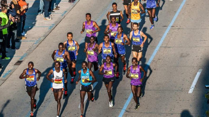 Élite para volar el récord del Maratón de Valencia Trinidad Alfonso