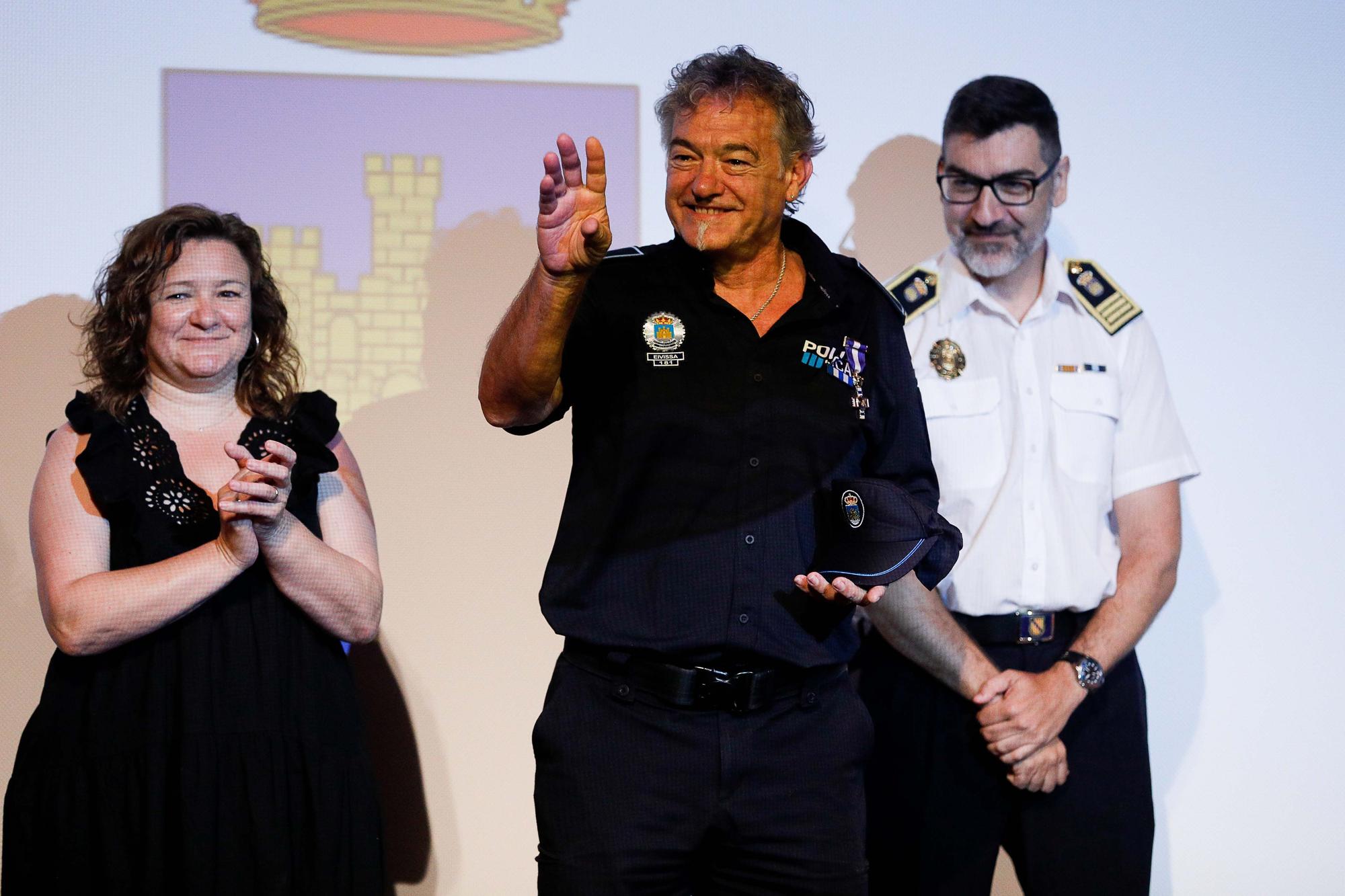 Medallas a 30 años de servicio en las policías locales de Ibiza