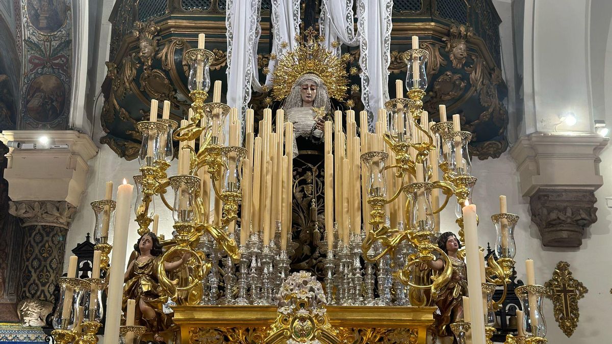 Así luce la la Soledad de San Lorenzo a escasos días de que pise las calles.