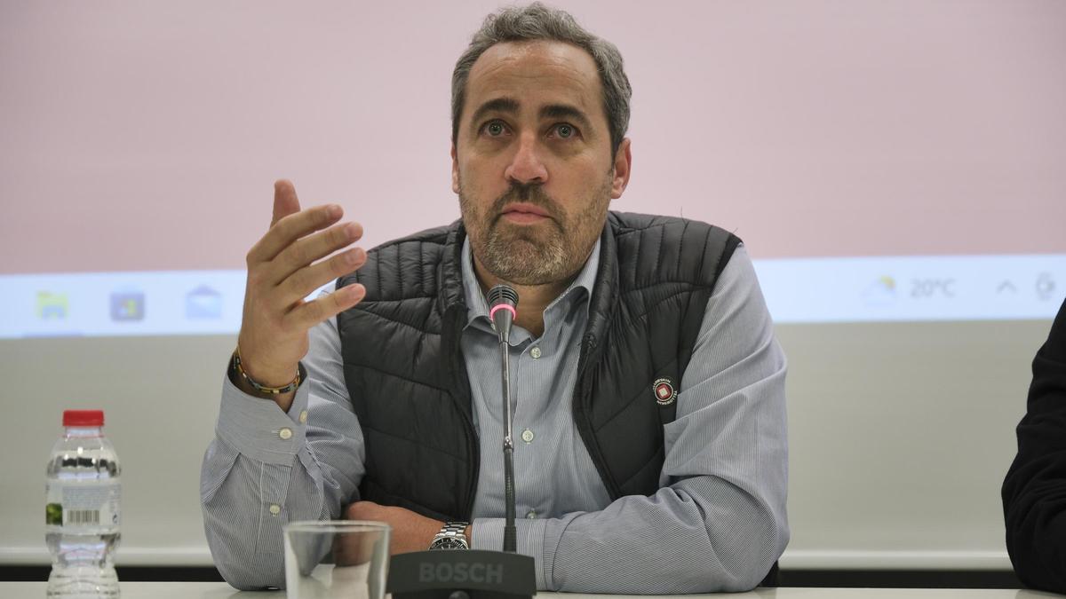 El president del grup municipal de Junts, Ramon Bacardit