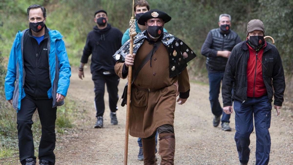 El Pare Pelegrí es va celebrar l’any passat amb pocs acompanyants