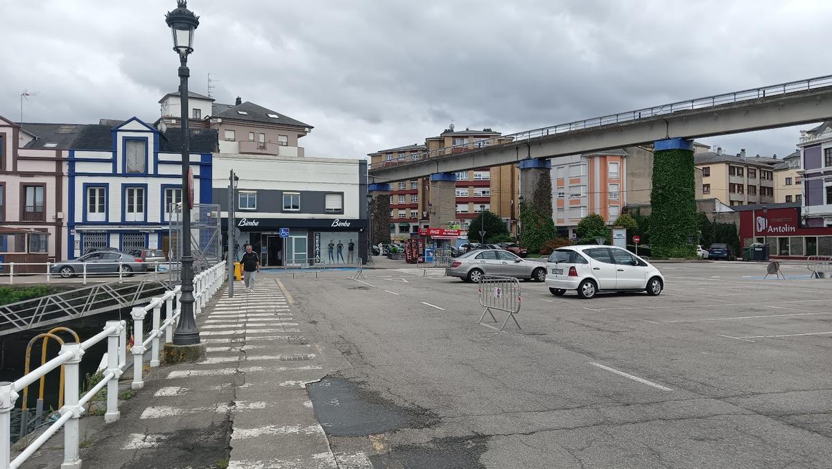 Zona del Paseo Marítimo de Navia en la que se intervendrá.