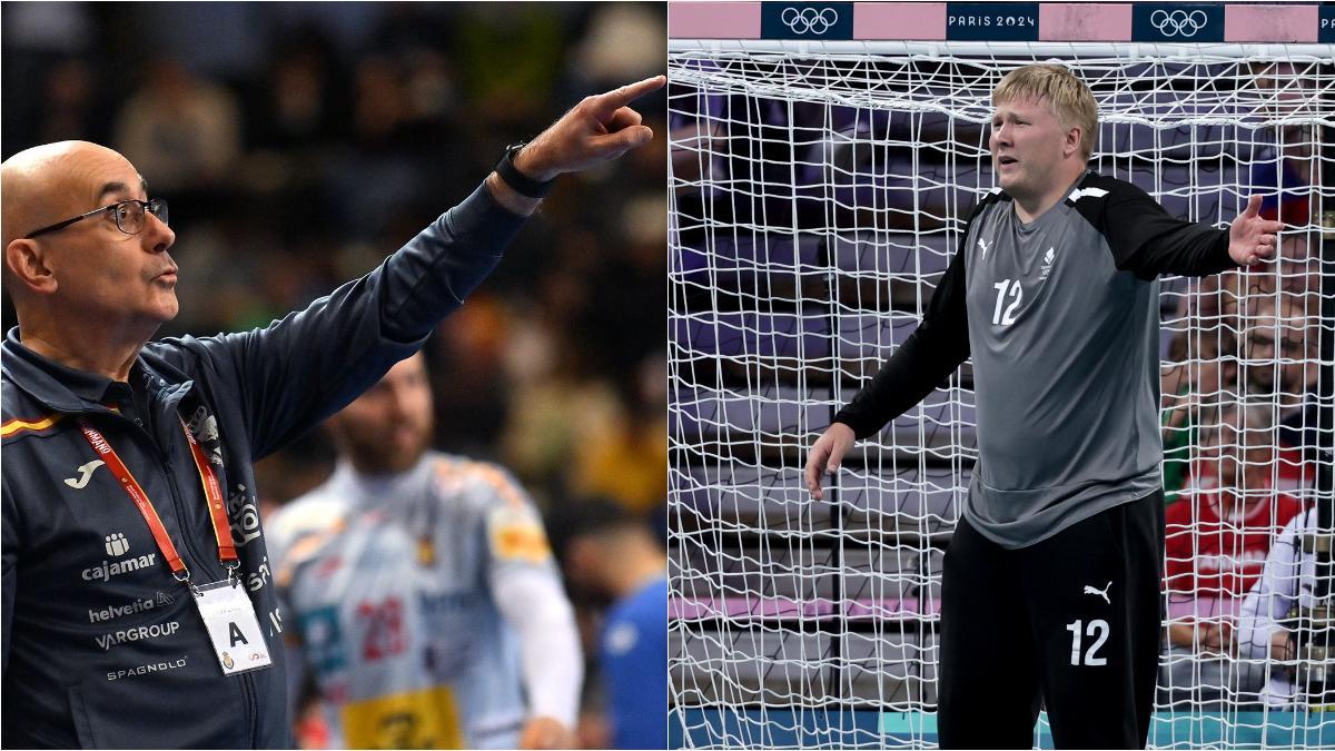 Jordi Ribera (seleccionador español) y el astro danés Emil Nielsen