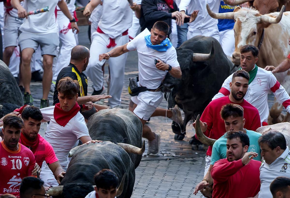 Segundo encierro de los Sanfermines 2023