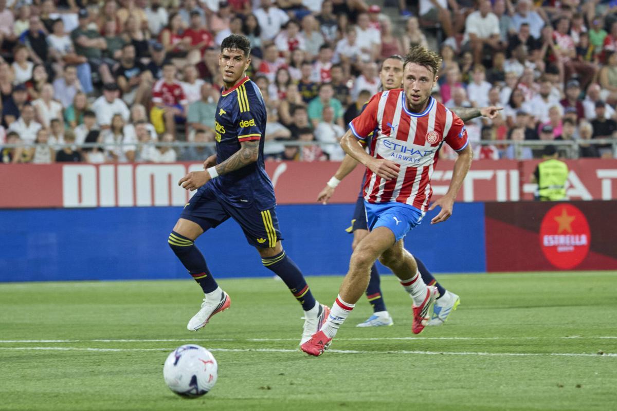 Les imatges del Trofeu Costa Brava entre el Girona FC i l'Arsenal FC Les imatges del Trofeu Costa Brava entre el Girona FC i l'Arsenal FC