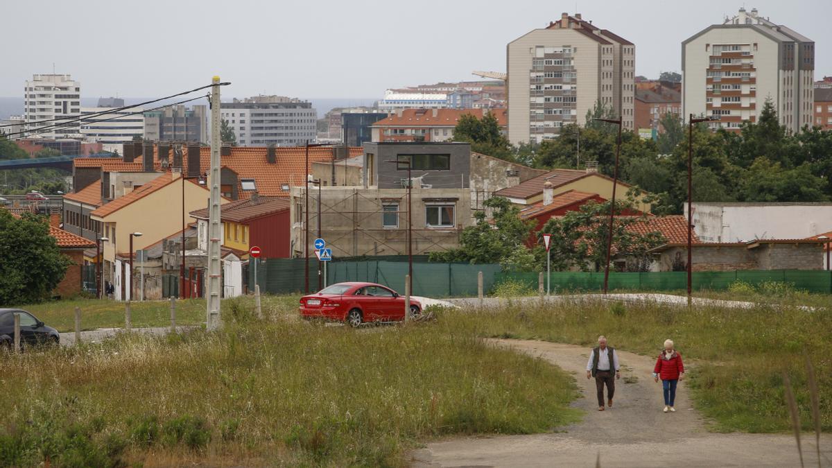 SOLAR DE LA BRAÑA NUEVO GIJON EN EL QUE ESTA PREVISTO QUE SE EDIFIQUE EL HOSPITAL PRIVADO QUIRON