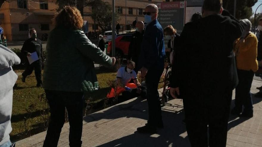 Atropellan a un ciclista de 76 años frente al Hospital General de Castelló