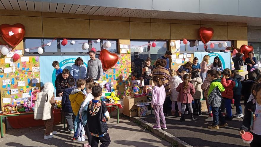 Carreras, murales y mercadillos: así celebraron en Villaviciosa el Día de la Paz