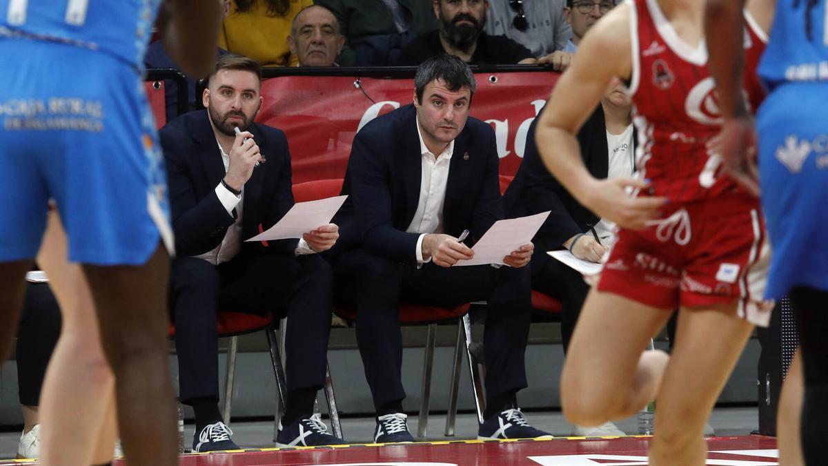 Carlos Cantero, en el partido de Liga Endesa entre el Casademont Zaragoza y el Perfumerías Avenida.