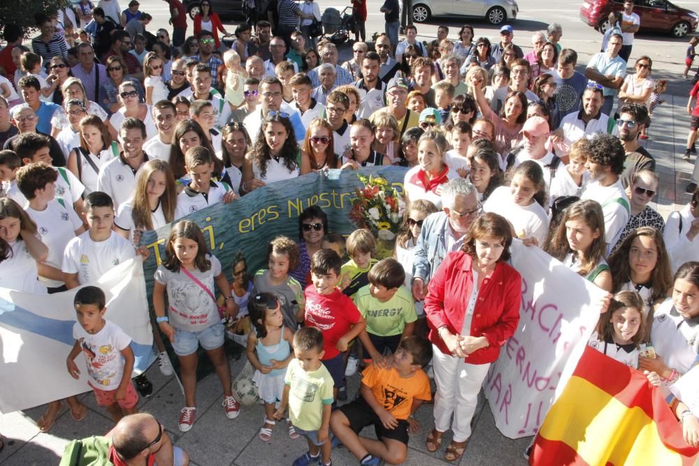 Cangas homenajea a Teresa Portela