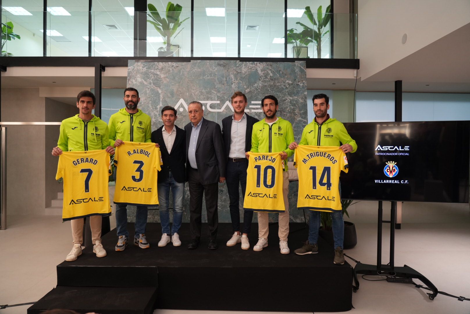 Ascale, nuevo patrocinador oficial del Villarreal CF