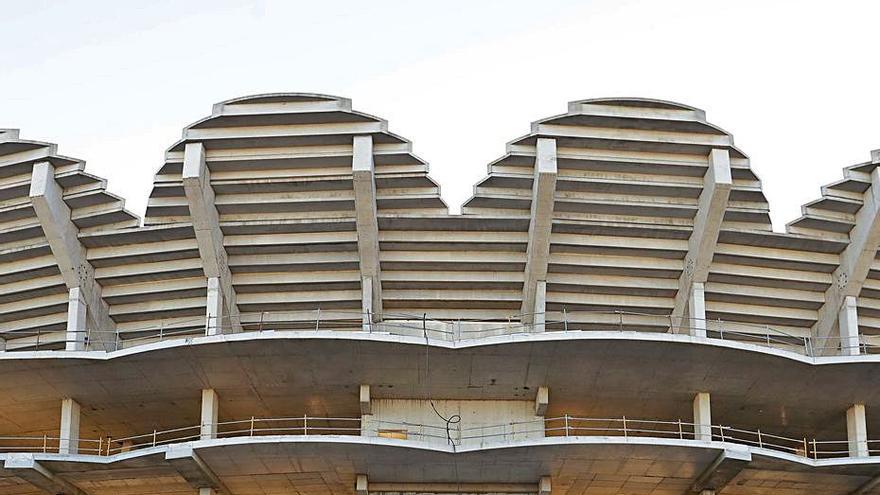 Las obras inacabadas del nuevo estadio de fútbol | M.A.MONTESINOS