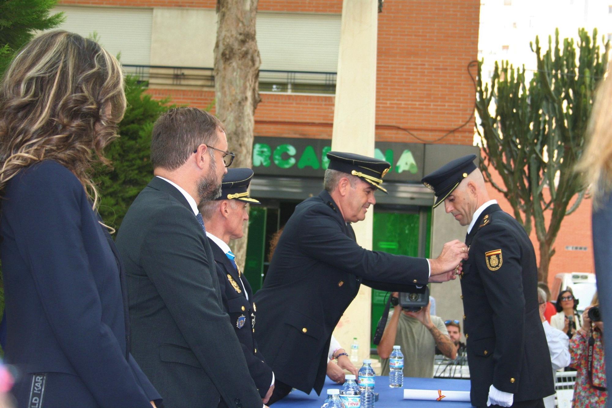 Los condecorados por la Policía Nacional de Lorca, en imágenes