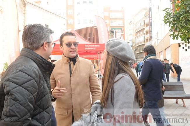 Pintores en la Plaza de Santa Eulalia