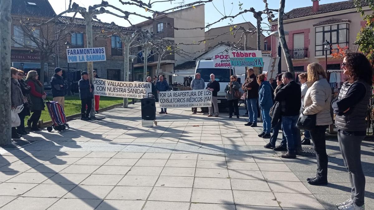 Manifestación de hoy por la sanidad en Tábara